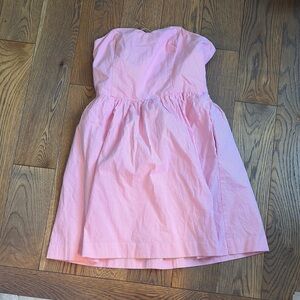 Lilly Pulitzer Pink Strapless Dress